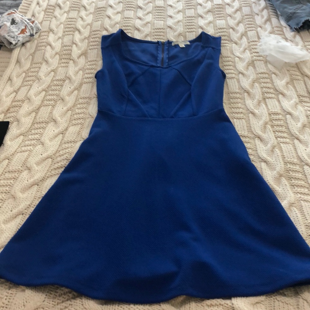 Blue dress